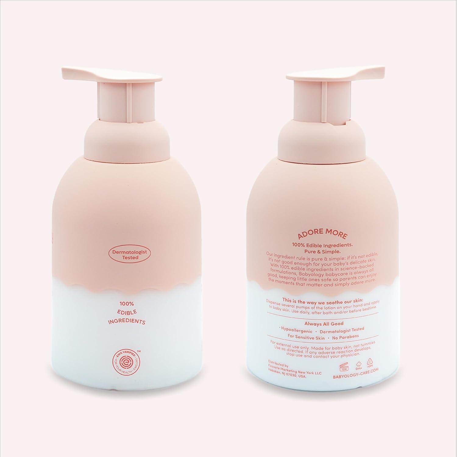 Organic Baby Lotion - 100% Edible Ingredients - The Safest All Natural Baby Moisturizer for Newborn Dry and Sensitive Skin - Non toxic - Eczema (Varying Packs) - Image 3