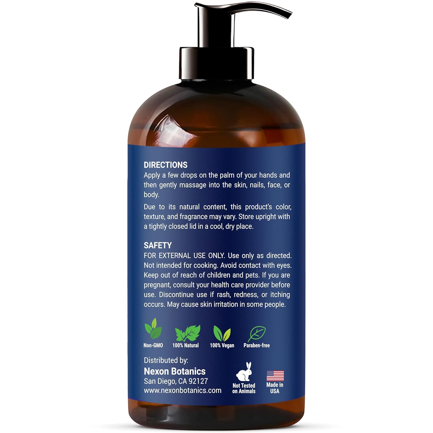 Organic Vitamin E Oil Blend 67,000 IU - 8 fl oz - Made from Pure, Natural Oils for Skin, Scars & Face - Aceite de Vitamina E - Nexon Botanics - Image 8