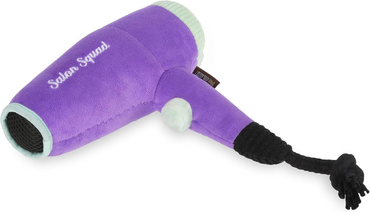P.L.A.Y. Cute Plush Dog Toy Splish Splash Bathtime Howlin' Hair Dryer Durable Squeaker Chew Toy Machine Washable - Image 6