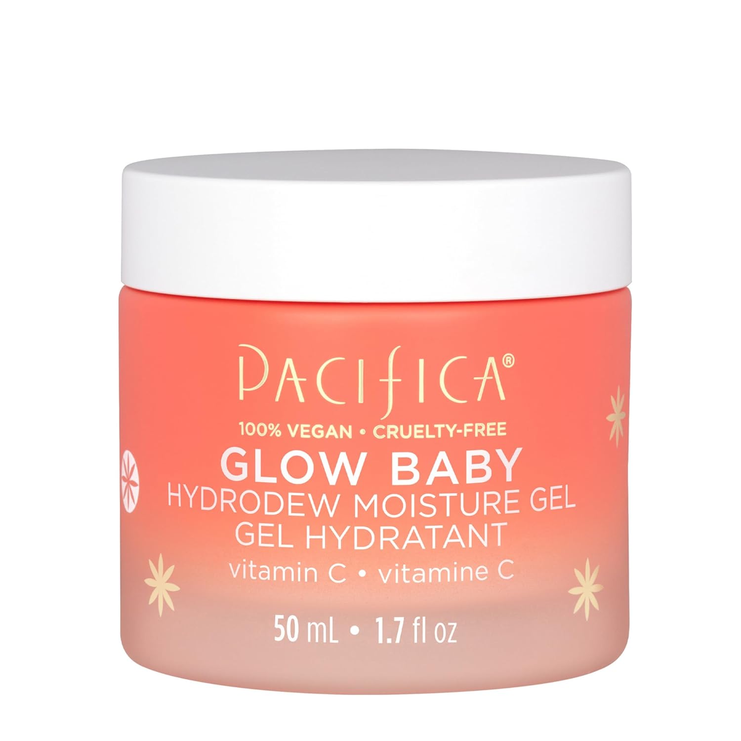 Pacifica Glow Baby Hydrodew Gel Moisturizer β Vitamin C & Niacinamide Dewy Face Gel for Glowing Skin, Lightweight Oil-Free Daily Moisturizer for Brightening & Hydration, Vegan & Clean Beauty Formula - Image 12
