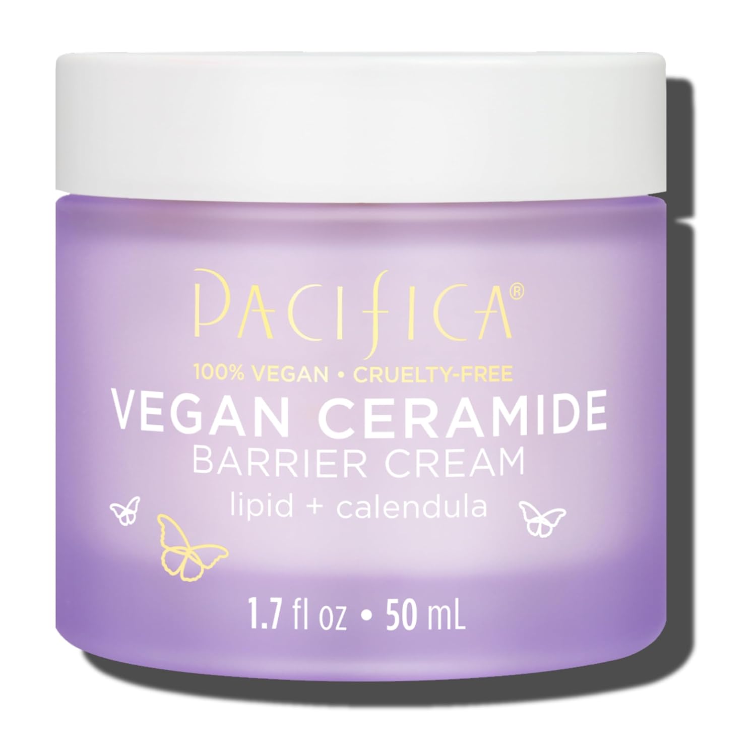 Pacifica Vegan Ceramide Barrier Face Cream with Niacinamide Shea Butter Fragrance Free 1.7 oz - Image 14