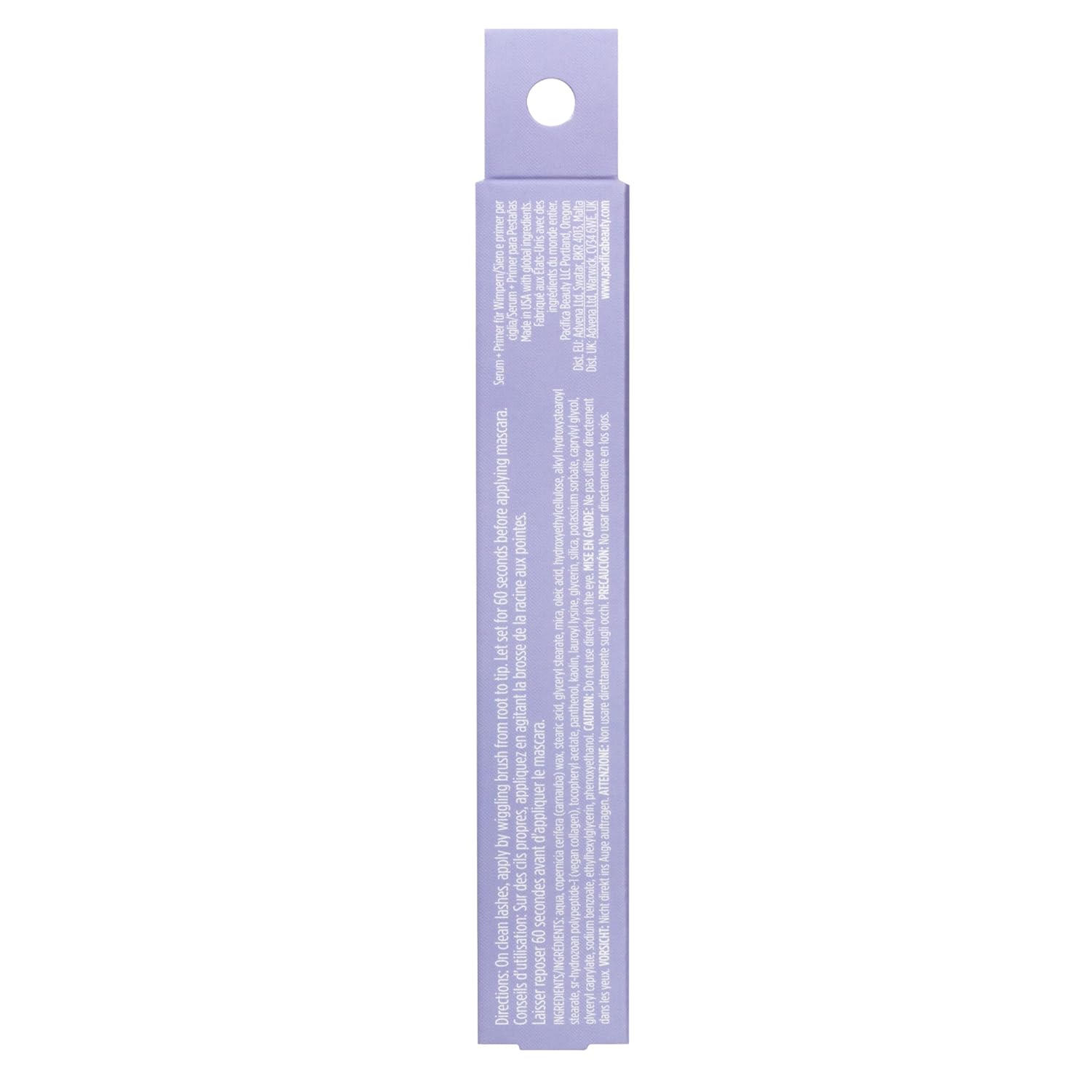 Pacifica Vegan Collagen Eye Lash Serum & Clear Mascara Primer – Conditioning Vitamin B & E Formula for Longer, Fuller Lashes, Eyelash Makeup Cruelty-Free Clean Ophthalmologist Tested - Image 10