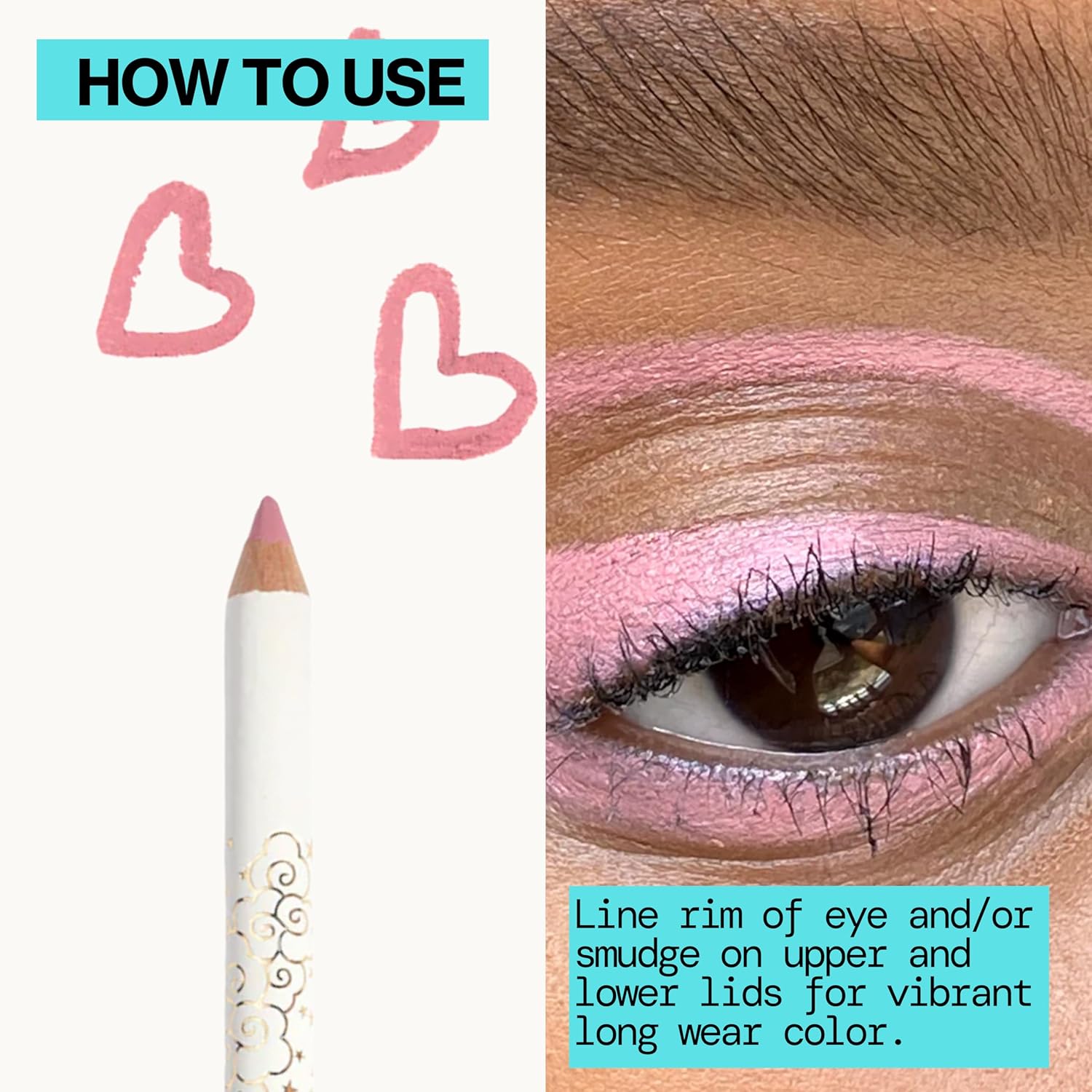 Pacifica Waterproof Eyeliner Pencil – Pastel Rose Pink Liner Longwear, Smudge-Proof, Eye Liner Eye Makeup Vegan & Cruelty-Free Ophthalmologist Tested - Image 11