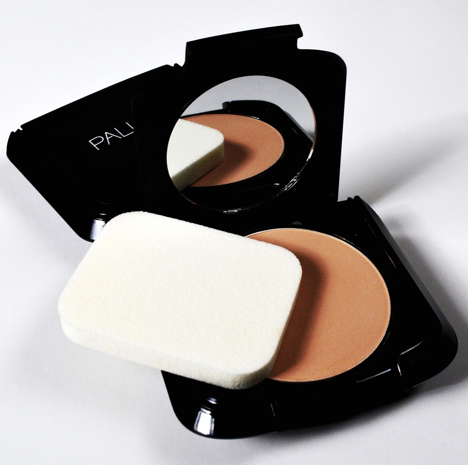 Palladio Dual Wet and Dry Foundation with sponge and Mirror, Squalane Infused, Apply Wet for Maximum Coverage or Dry for Light Finishing and Touchup, Minimize Fine Lines, All day Wear, Tawny - Image 4