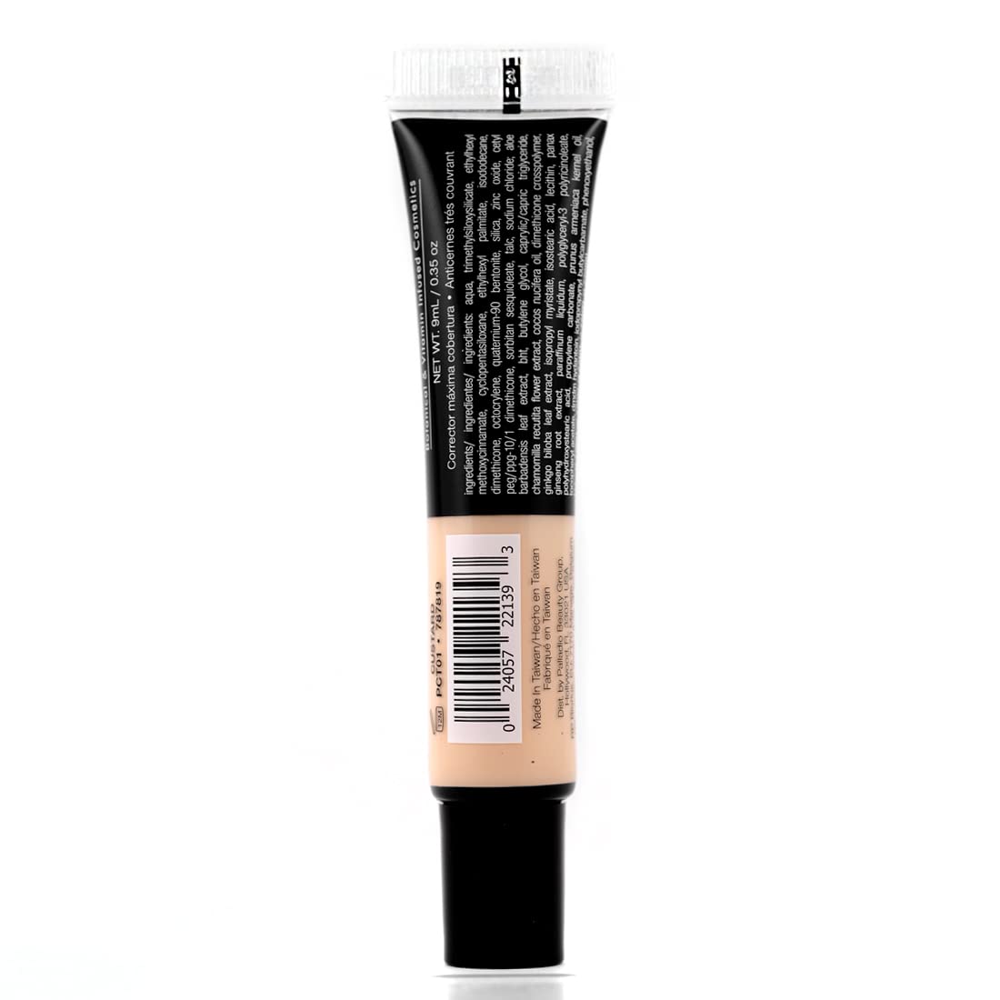 Palladio Full Coverage Concealer, Under Eyes Disguise, Creamy Face and Eye Concealer, Evens Skin Tone, Conceals Blemishes, Dark Circles and Fine Lines, Use with Concealer Brush, Custard - Image 4