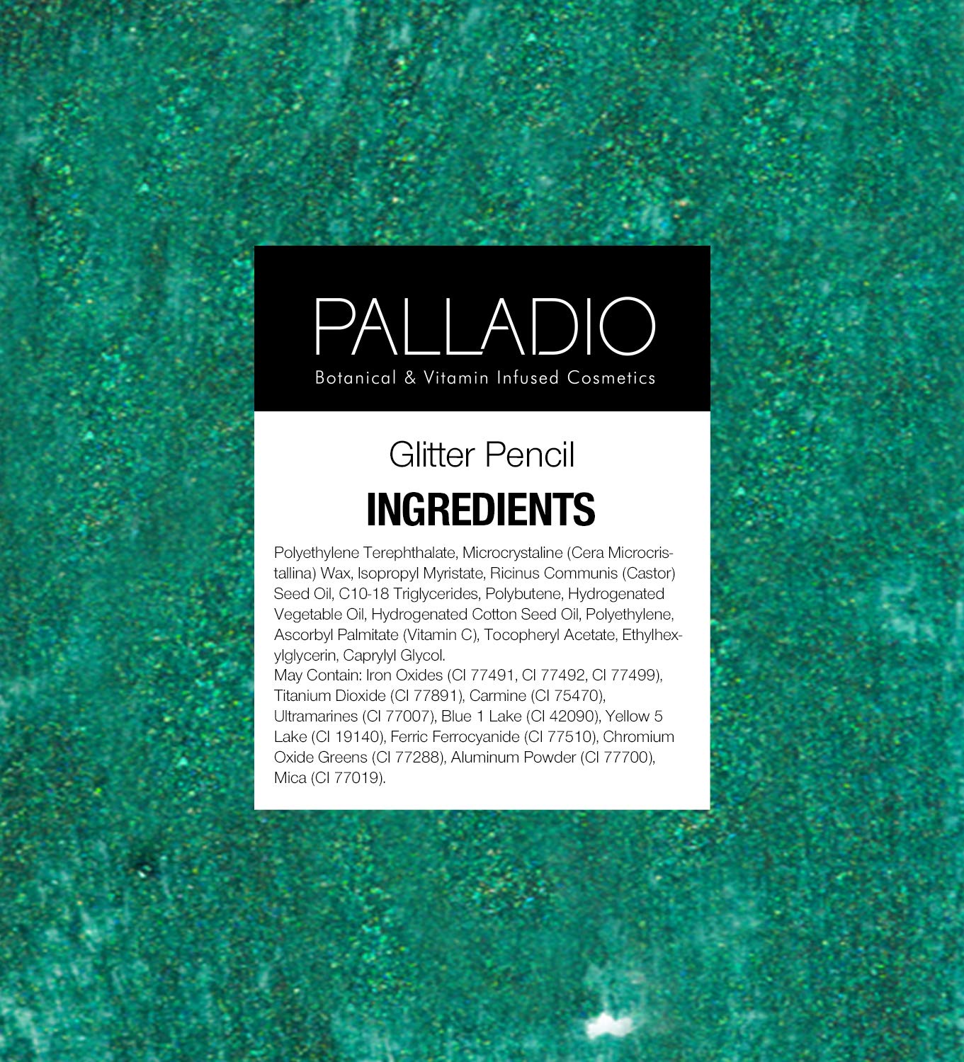 Palladio Glitter Pencil Black Sparkle - Image 5