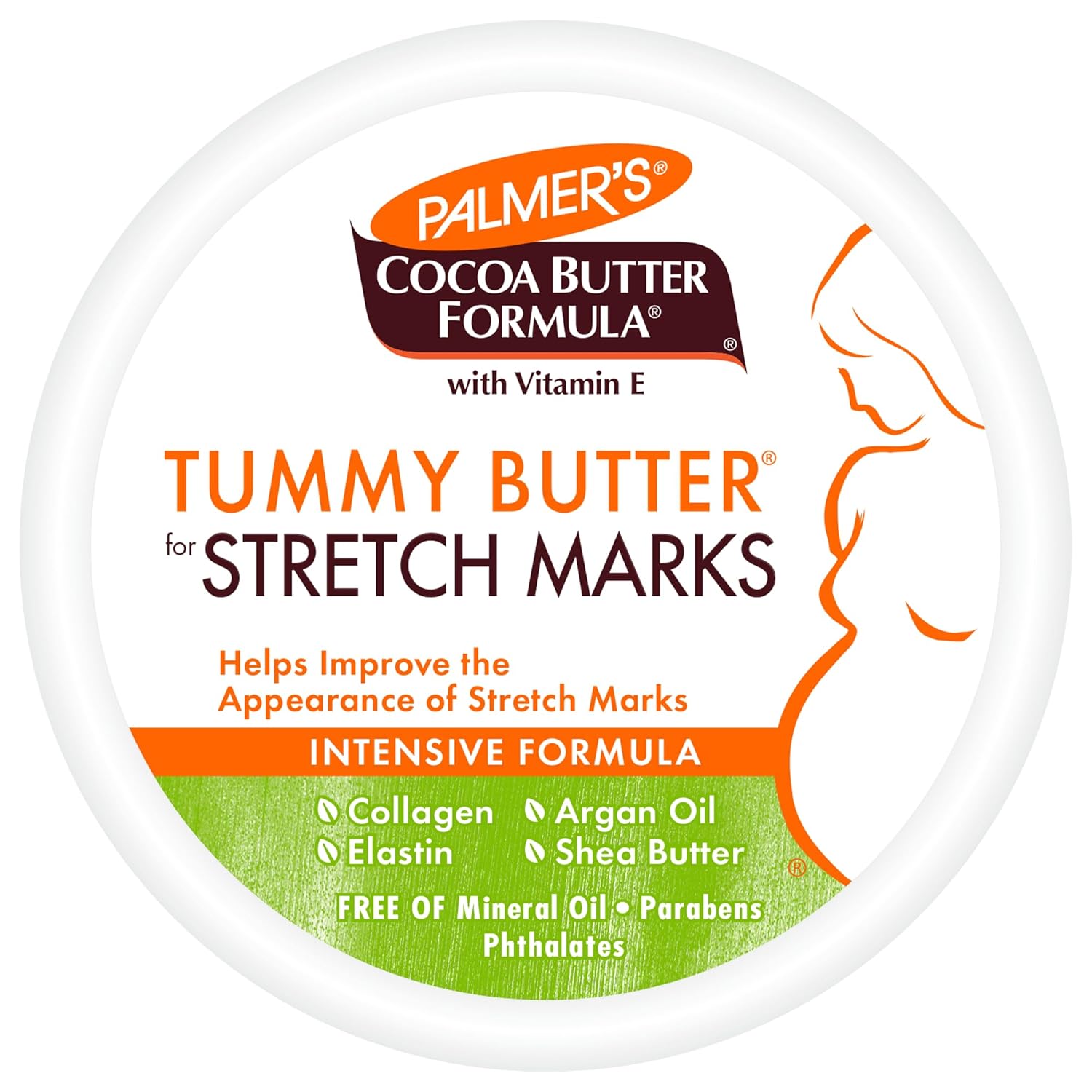 Palmer's Cocoa Butter Formula Tummy Butter Balm for Stretch Marks and Pregnancy Skin Care, 4.4 Ounces - Image 2