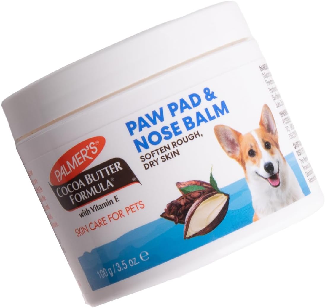 Palmer's for Pets Cocoa Butter Fragrance Free Paw Pad & Nose Balm for Dogs - Dog Skin Soother Balm, Dog Paw Balm for Dry Skin & Pads - Palmer's Cocoa Butter Formula with Vitamin E for Pets - Image 2
