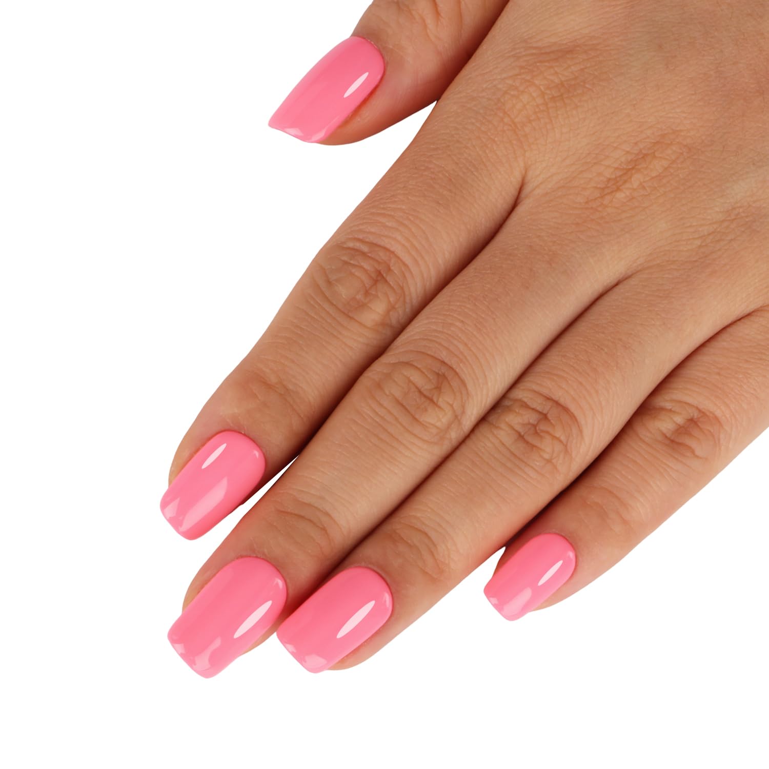 Pastel Coral Pink Gel Nail Polish,Macaron Coral Pink Gel Polish for Nail Art Starter or Manicure Salon, 0.51 Fl Oz - GP0022 - Image 3