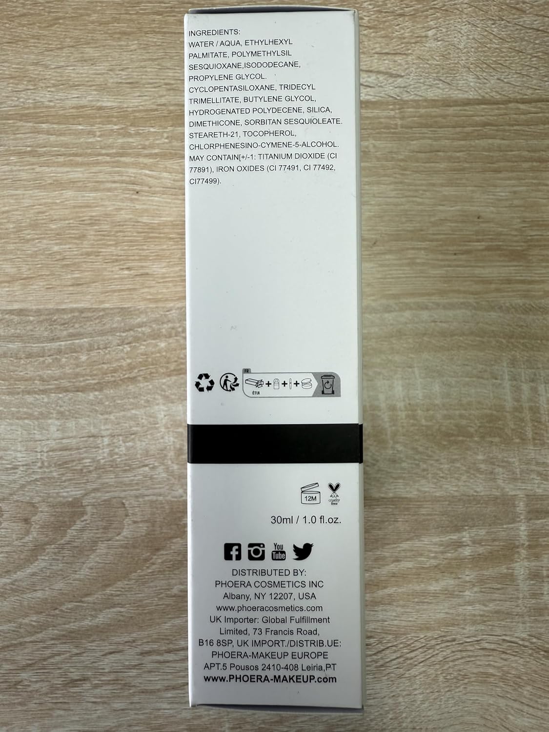 PHOERA Foundation,Full Coverage Foundation, Primer,Powder,Concealer, Makeup Setation Brush Powder Brush,2 Makeup Sponge(2 PCS #103 Warm peach) - Image 10