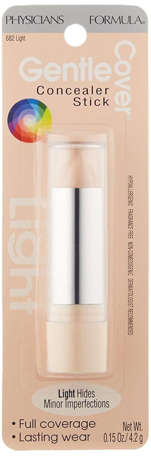 Physicians Formula Gentle Full Coverage Concealer, Light Cover Concealer Stick, Eyes, Face, Dermatologist Tested (Packaging May Vary) - Image 3