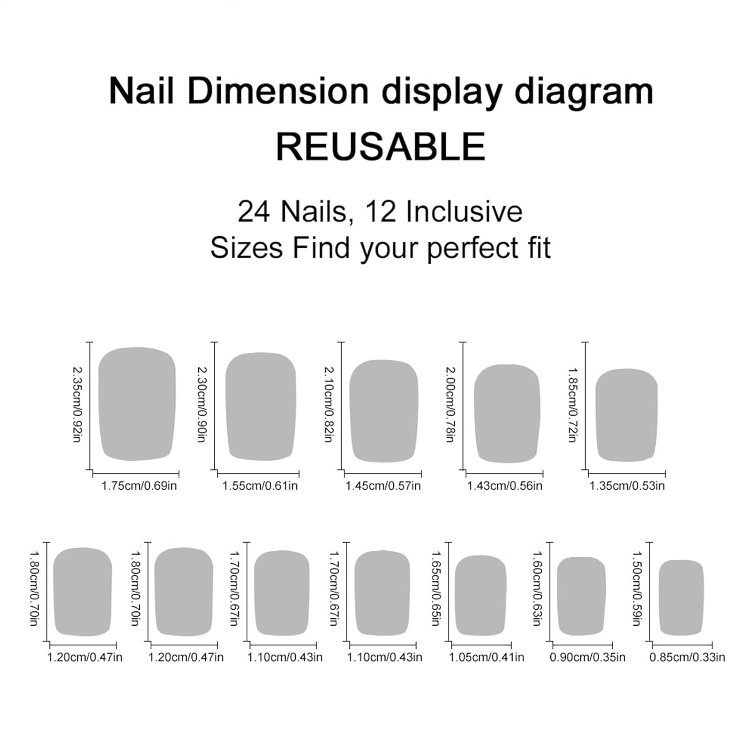 Pink Press-On Nails - Short Square Shaped French Tip False Nails With Gold Glitter Line Designs, Glossy Finish, Full Coverage, Hot Pink Artificial Nails for Women's Manicure - Image 4