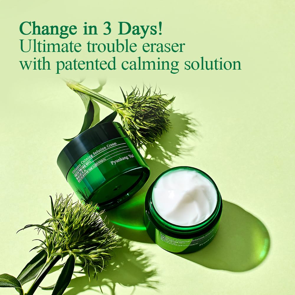 Pyunkang Yul Ultimate Calming Cream for Sensitive Skin 30ml Intense Soothing Cica Tea Tree - Image 3