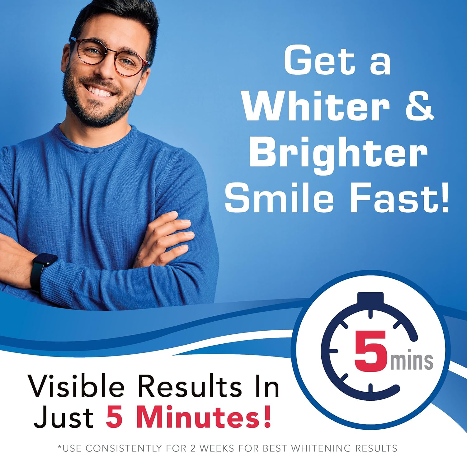 Plus White Speed Whitening Gel - Works in 5 Minutes - Professional Teeth Whitening w/Dentist Approved Ingredient (2 oz) - Image 2