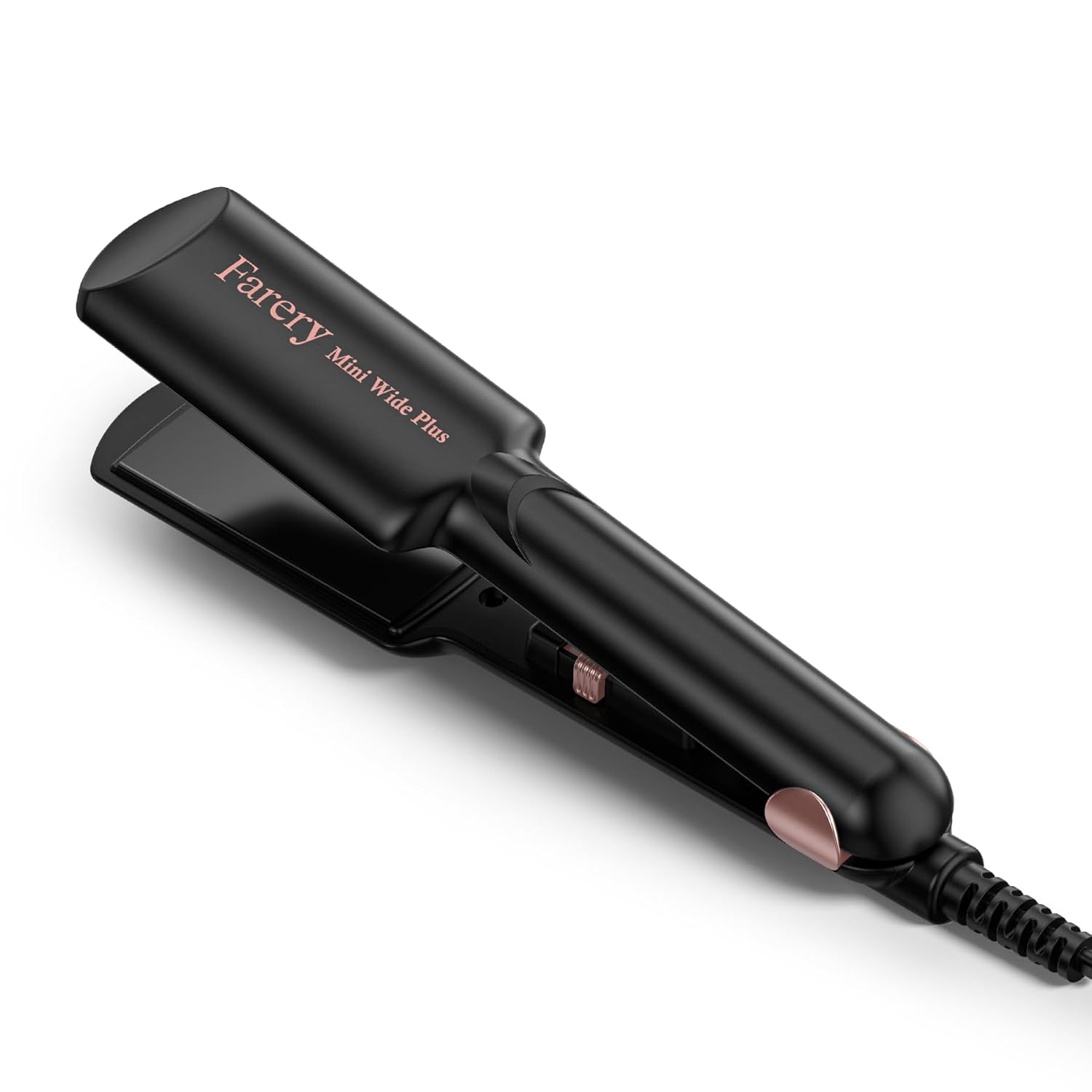 Portable Hair Straightener, 1.5 Inch Wider Plate Flat Iron for Short & Long Hair, Ceramic Travel Hair Straightener with Argan Oil & Keratin Infused, Universal Voltage, with Storage Bag - Image 7