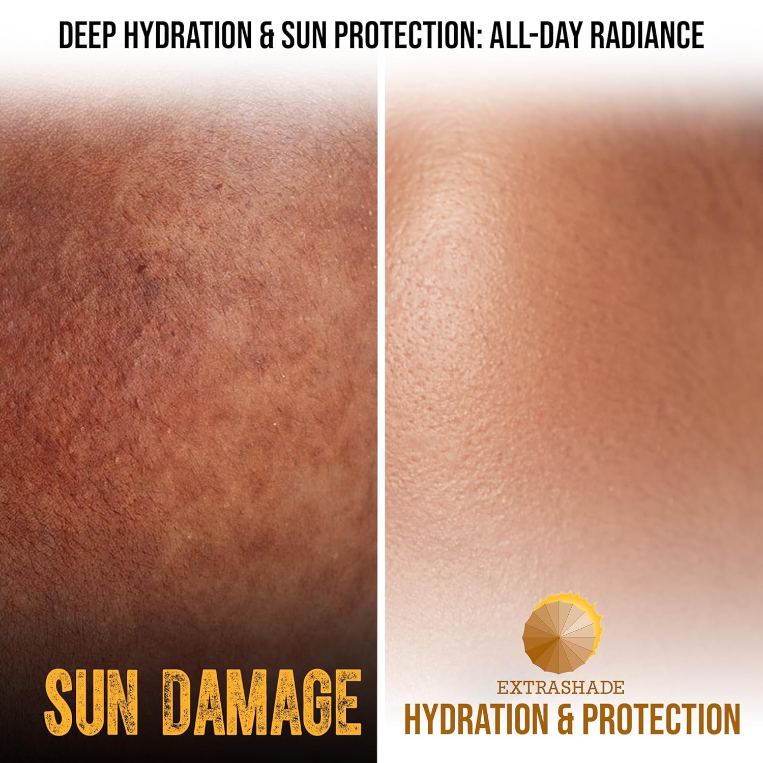 Premium Hydro Boost Black People Sunscreen for Melanin Rich, Dark, and Black skin, No White Cast, Non Greasy, Oil Free, Broad Spectrum UVA/UVB SPF 30, Daily Sun Protection (3 FL Oz) - Image 4