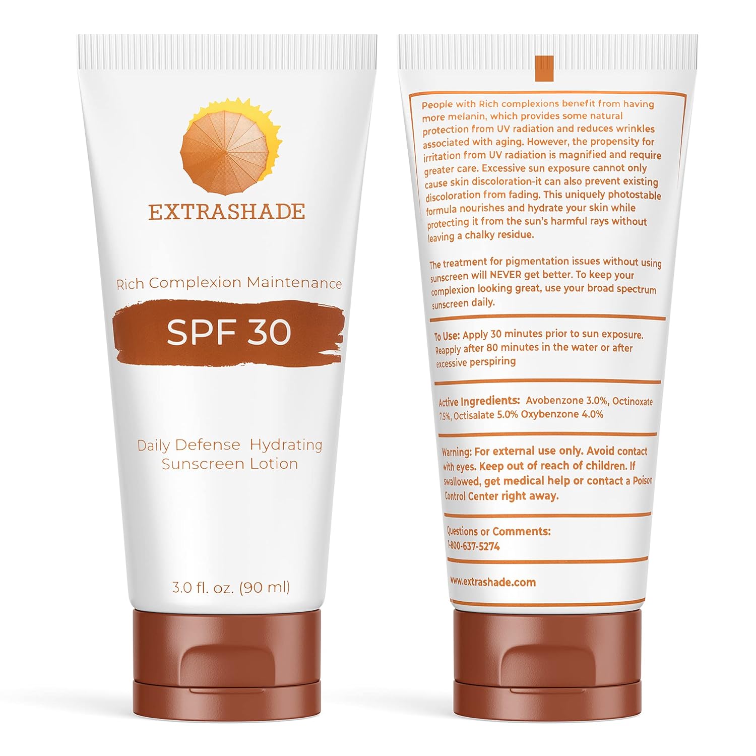 Premium Hydro Boost Black People Sunscreen for Melanin Rich, Dark, and Black skin, No White Cast, Non Greasy, Oil Free, Broad Spectrum UVA/UVB SPF 30, Daily Sun Protection (3 FL Oz) - Image 9