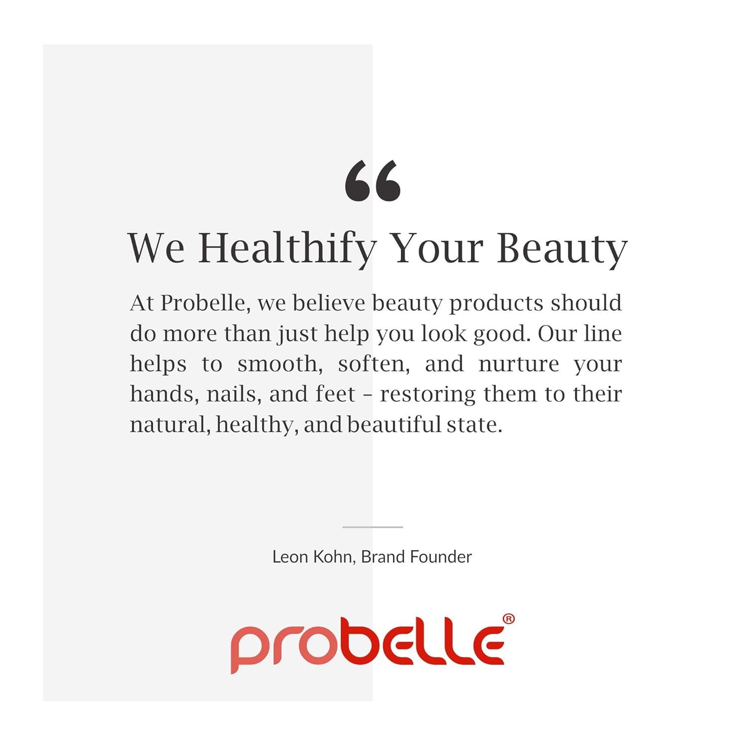 Probelle Nail Hardener Formula 1 - Repair Damaged Nails, Extra Strong Nail Growth Base Coat For Brittle Nails, Grows and Strengthens Soft, Weak Nails, Aids Splitting, Breaking, Peeling Nails - Image 7