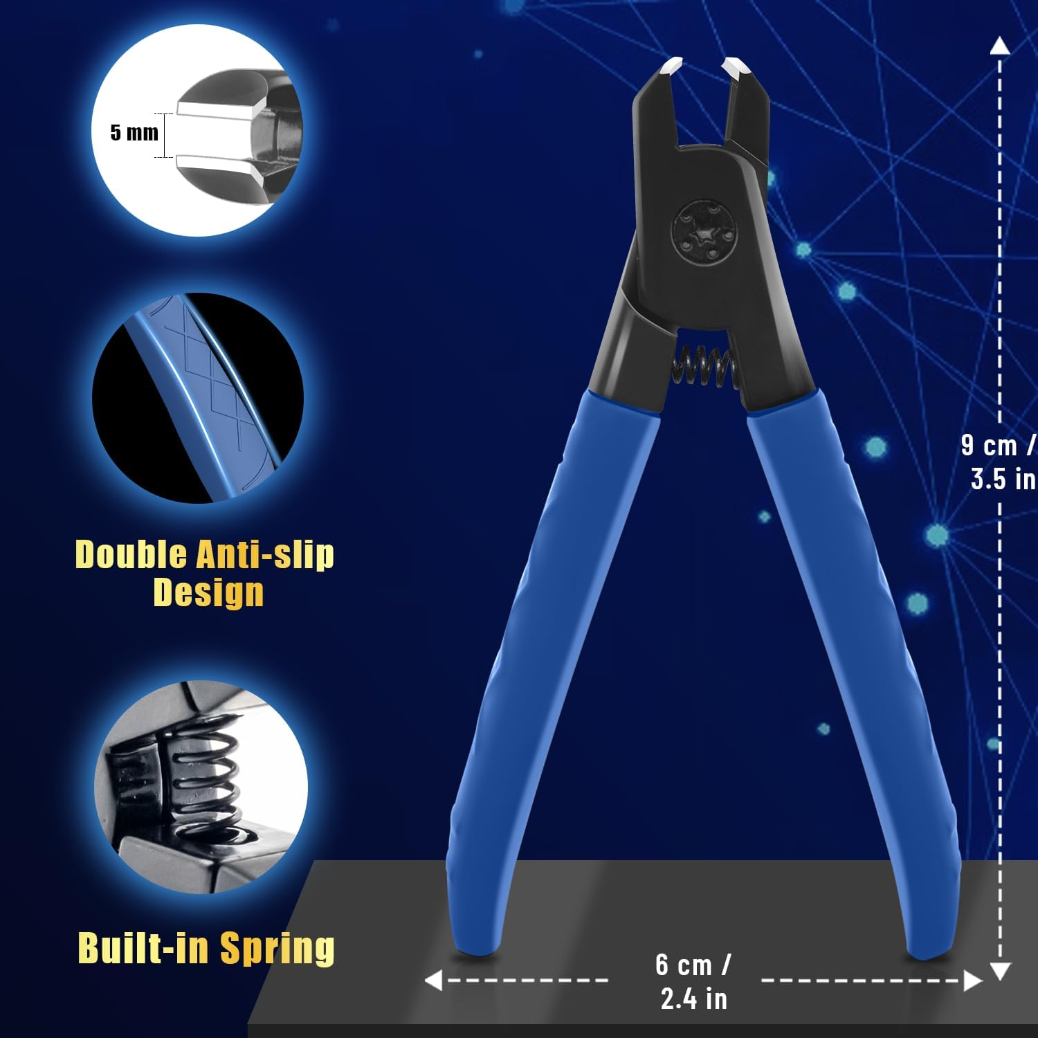 Professional Ultra Sharp Nail Clippers for Thick Finger & Toenails - Long Handle, Suitable for Men, Women & Seniors - Image 3