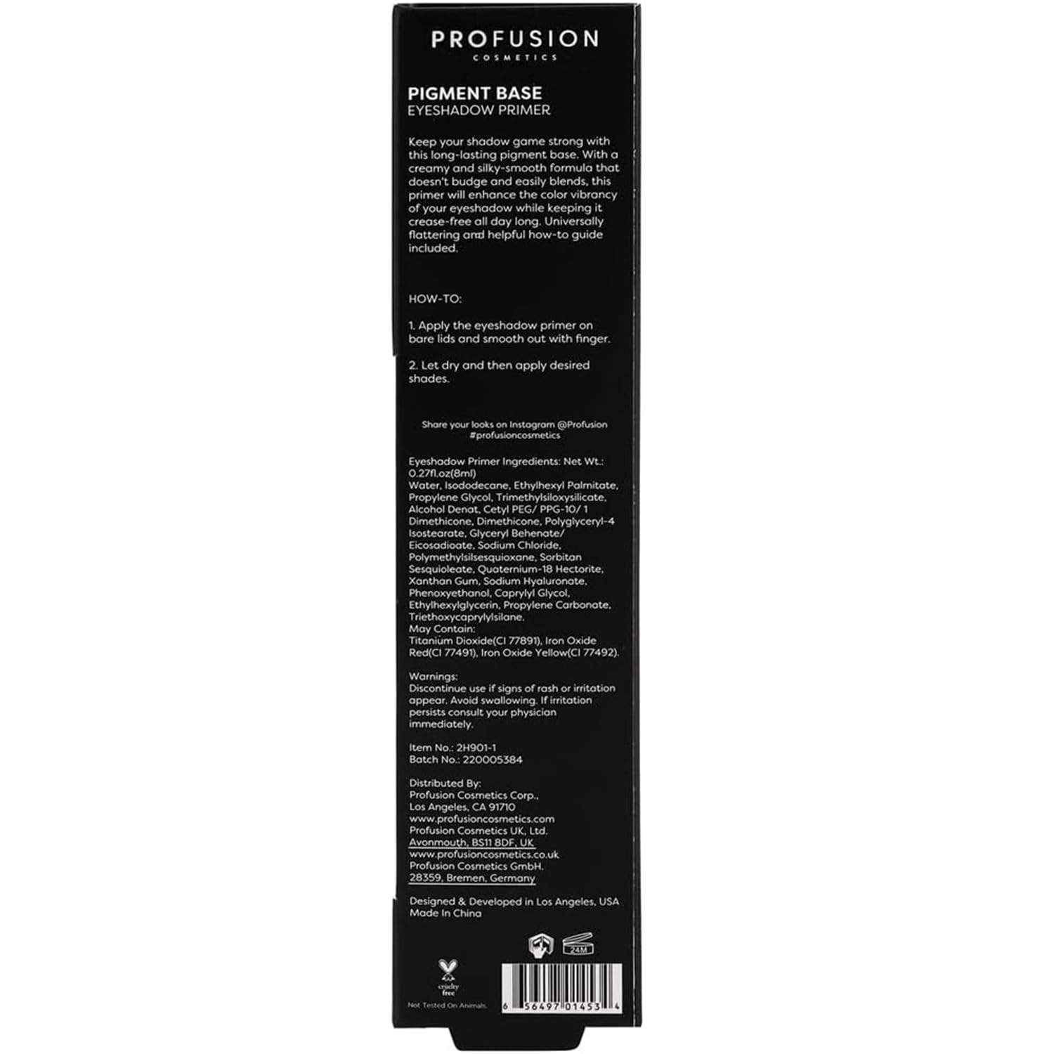 Profusion Cosmetics Neutral Pigment Base Eyeshadow Primer 0.5 oz New Condition - Image 3