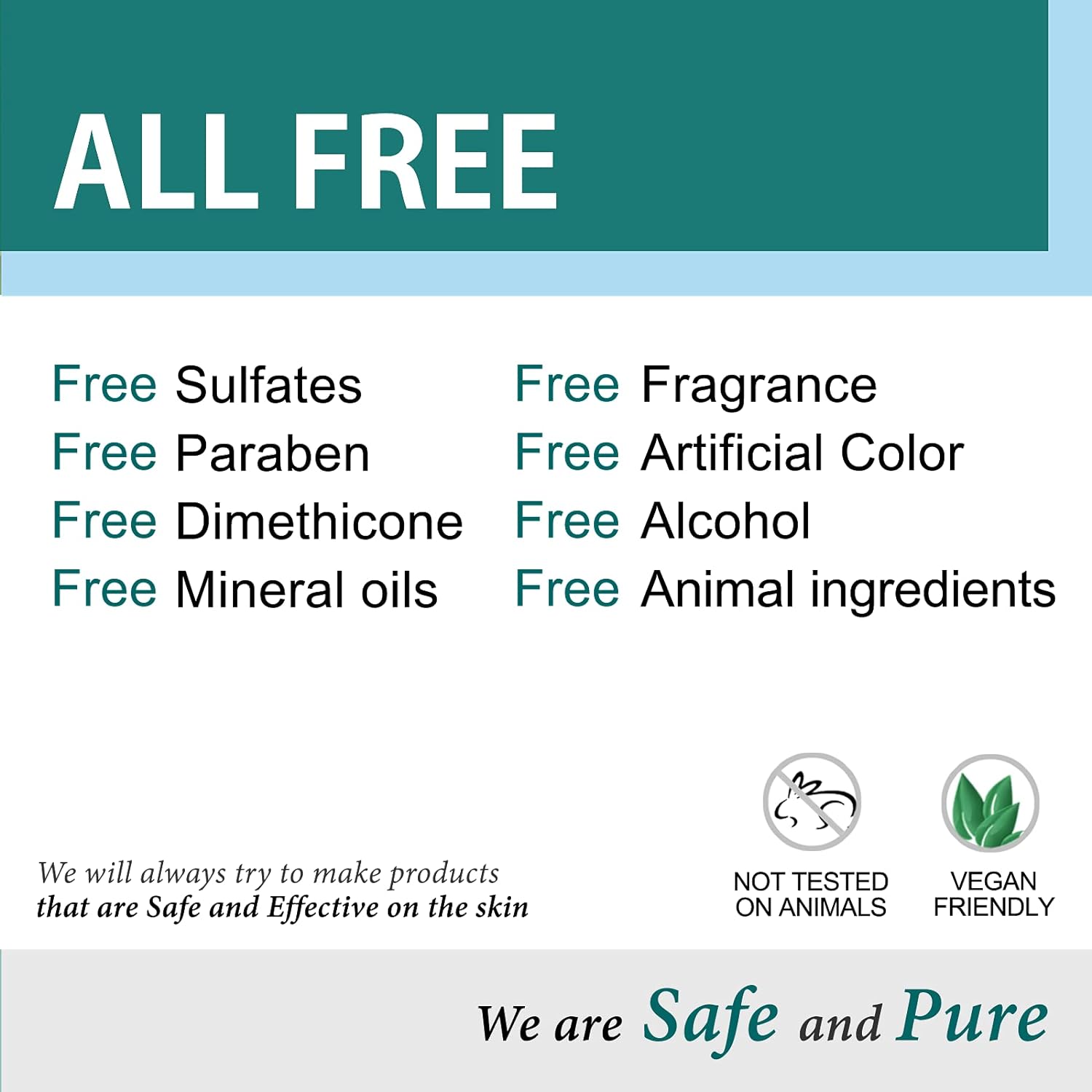 Pure Hyaluronic Acid 1% Serum 10,000ppm - Hydrating Face Serum for Fine Lines - Intense Moisture Facial Serum for Visibly Plumped Skin, 2 Fl Oz (60ml) - Image 6