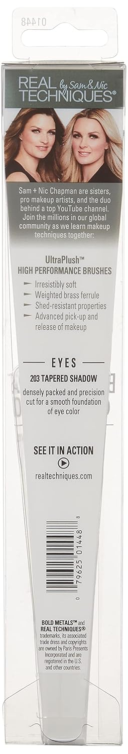 Real Techniques Bold Metals Collection 203 Tapered Shadow - Image 2