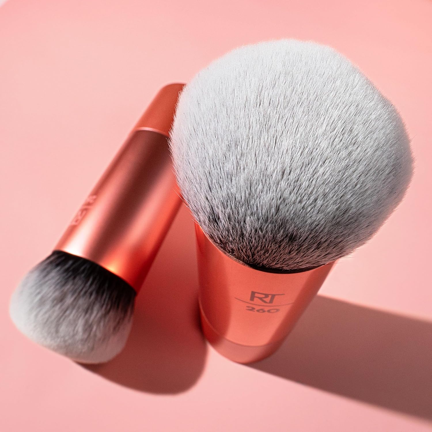 Real Techniques Bubble Blending Makeup Brush, Multipurpose Foundation Brush For Liquid, Cream, & Powder Products, Unique Round Brush Head, Synthetic Bristles, Vegan & Cruelty Free, 1 Count - Image 8