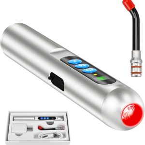 Red Light Cold Sore, Cold Sore Treatment Device, Red Light Therapy for Cold Sore Lips Nose Face Hand, Target Skin Small Area