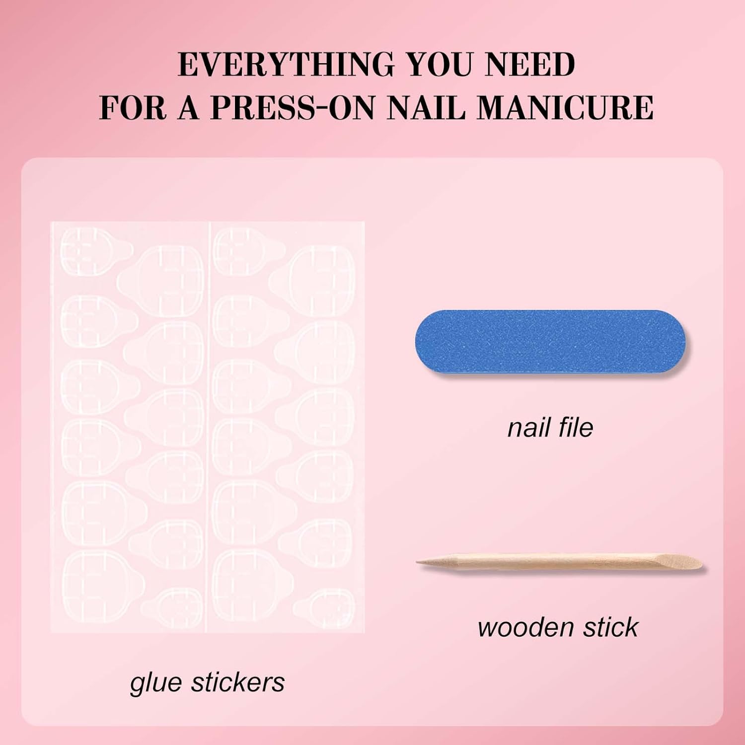 Red Press on Nails Short Fake Nails Square False Nails Press ons with Solid Color Designs Reusable Acrylic Nails Glossy Full Cover Stick on Nails for Women Manicure 24 Pcs - Image 6