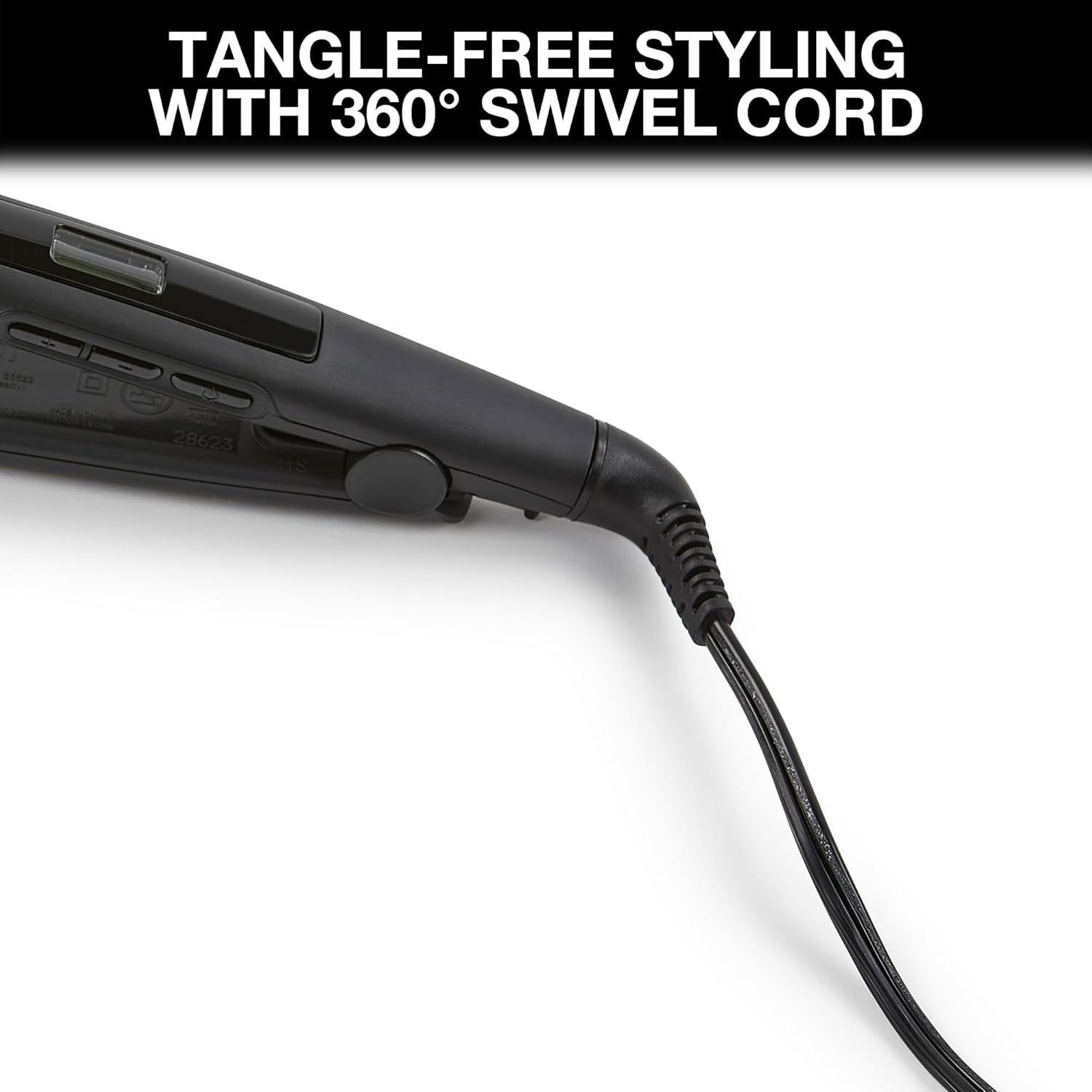 Remington 1 3/4" Flat Iron, Hair Straightener with Anti-Static Technology, 30-Second Heat Up & 60 Minute Auto Shut-off, 30% Longer Ceramic Floating Plates, Titanium + Ceramic Coating - Image 8