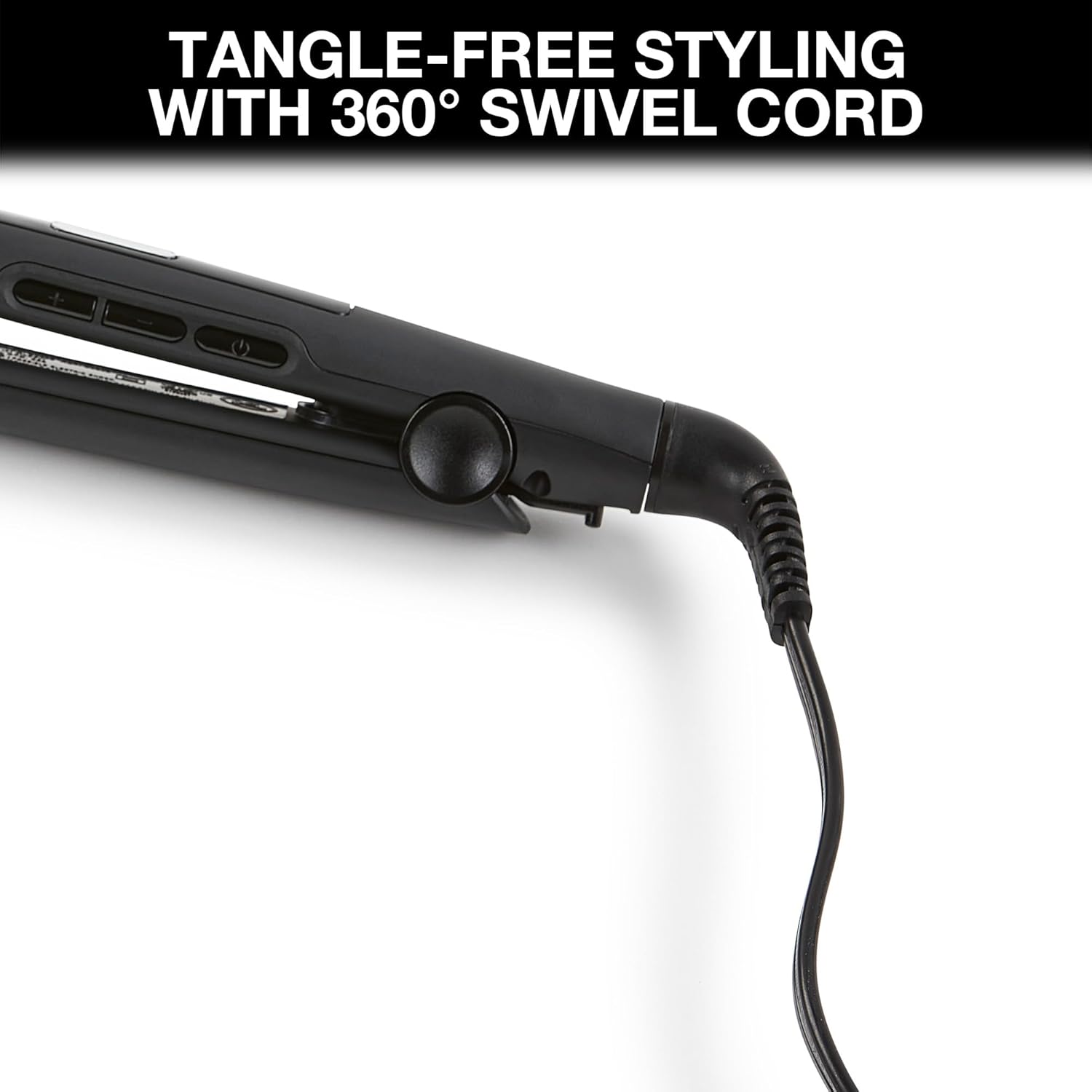 Remington 1" Flat Iron, Hair Straightener with Anti-Static Technology, Rapid 30-Second Heat-Up, 60-Minute Auto Shut-Off, 30% Longer Ceramic Floating Plates, and Titanium-Ceramic Coating - Image 8