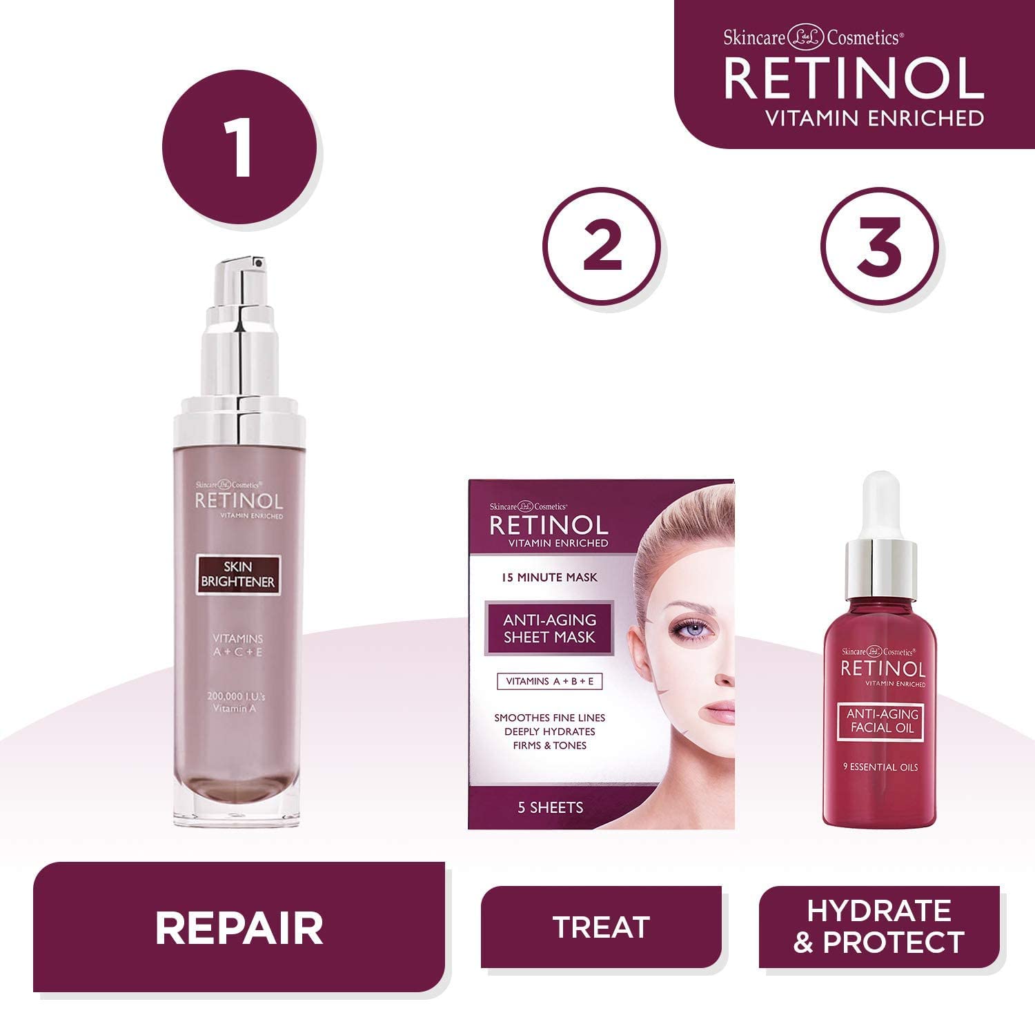 Retinol Skin Brightener – The Original Retinol Brand – Skin Tone Corrector Smooths & Rejuvenates Face for Healthy Glow – Minimizes Fine Lines & Wrinkles with Plant & Fruit Extracts, Vitamin A, C & E - Image 6