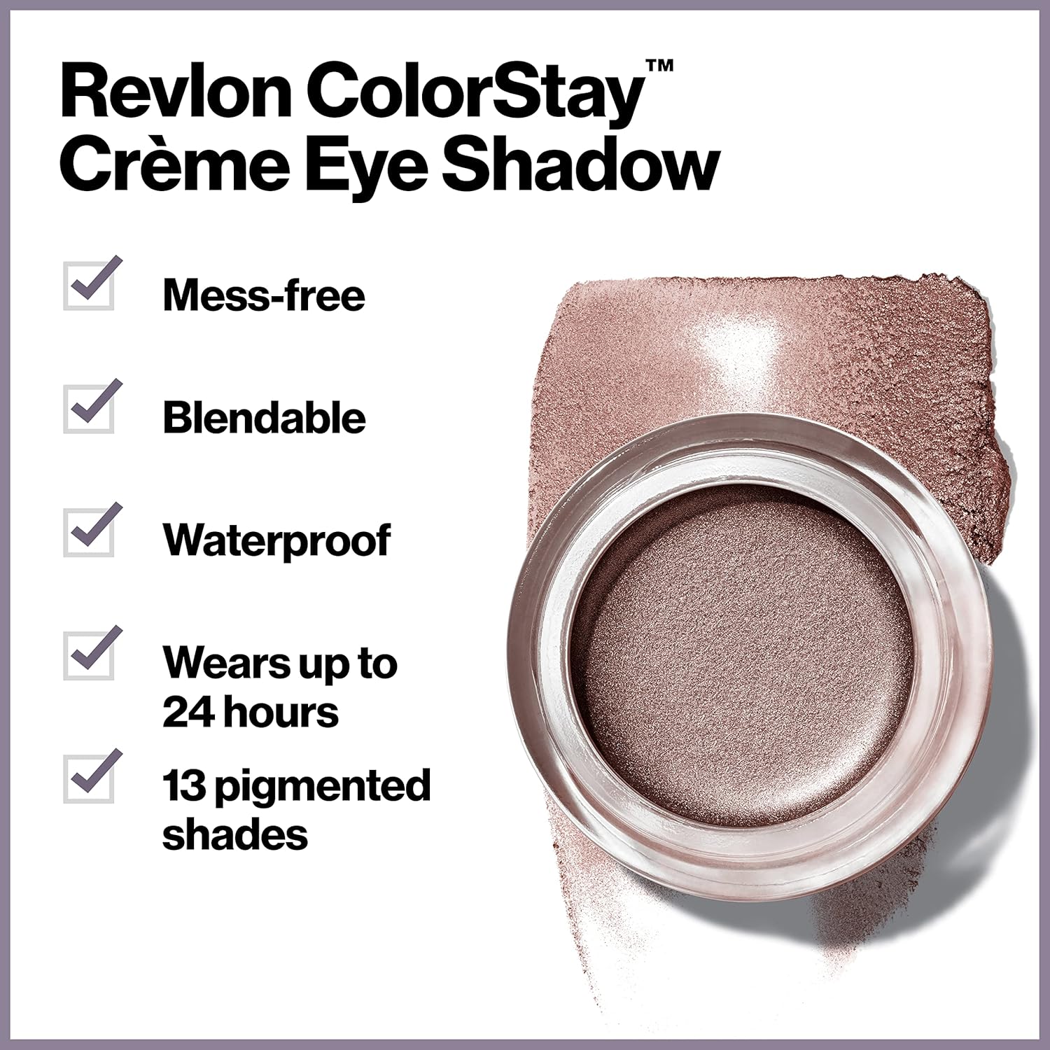 Revlon Colorstay Creme Eye Shadow, Longwear Blendable Matte or Shimmer Eye Makeup with Applicator Brush in Green, Pistachio (735), 0.18 Ounce (Pack of 1) - Image 6