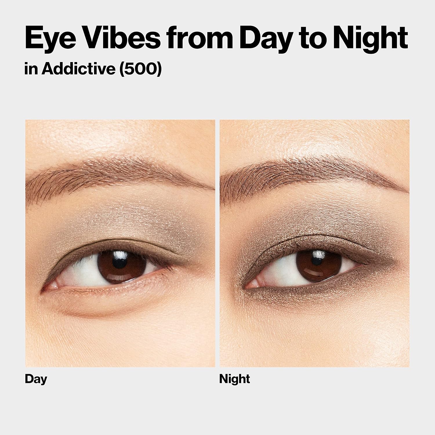 Revlon ColorStay Day to Night Eyeshadow Quad, Longwear Shadow Palette with Transitional Shades and Buttery Soft Feel, Crease & Smudge Proof, 500 Addictive, 0.16 oz - Image 6