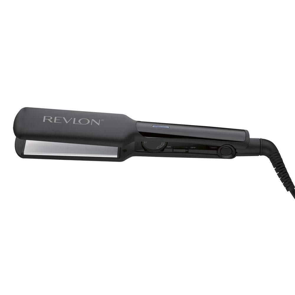 REVLON Smooth and Straight Ceramic Flat Iron | Fast Results, Smooth Styles & Volume Booster Hair Dryer | 1875W for Voluminous Lift and Body, - Image 2