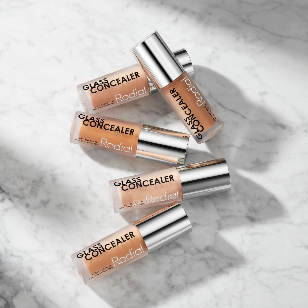 Rodial Glass Concealer Shade 2 - Luminous, Full-Coverage Cream with Peptides and Antioxidants for Flawless Skin, 0.1 fl. oz. - Image 8