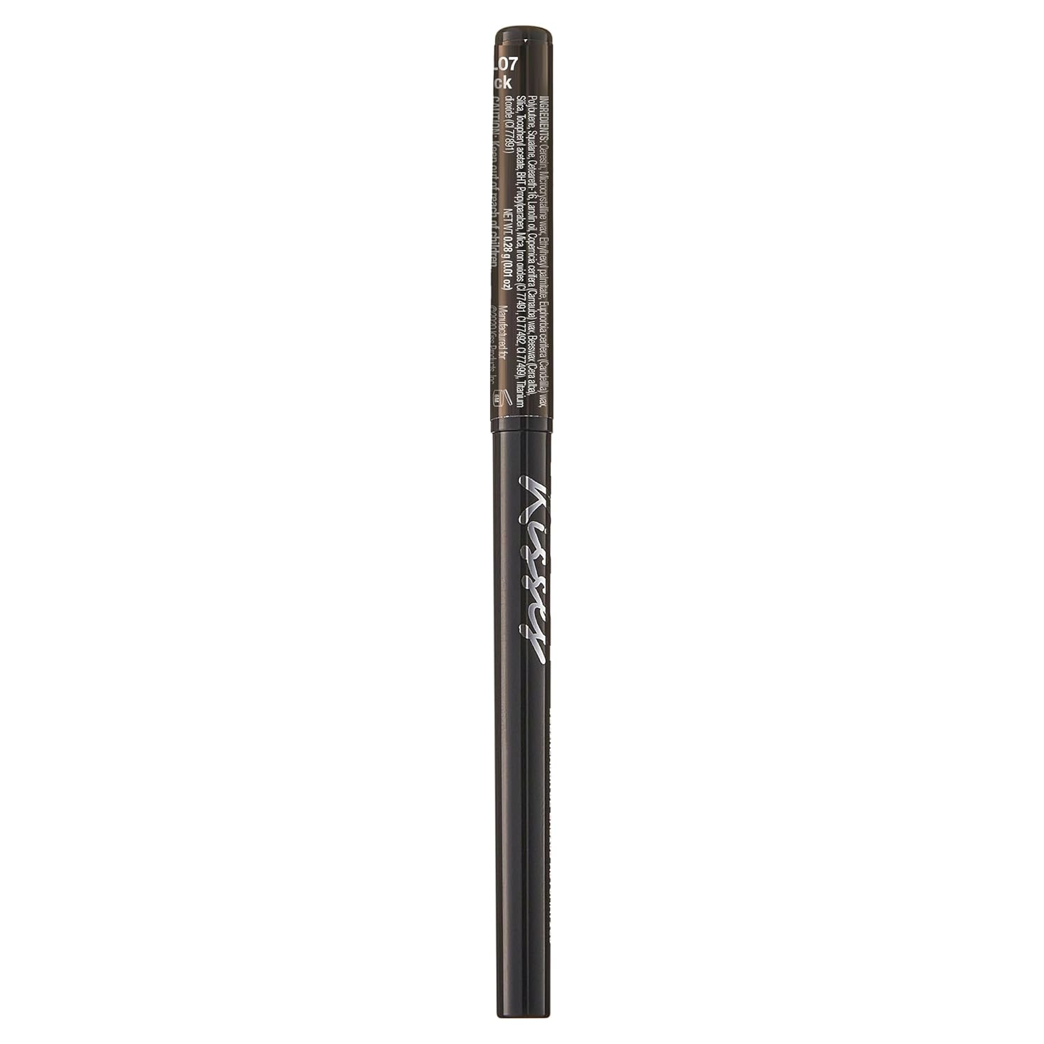 Ruby Kisses Auto Lip Liner Pencil (Black 3 Pack), Long Lasting & Non-Fading, Smooth Application, Non-Feathering with Rich Pigmented Color, No Sharpener Needed, Ideal for Full Lips Look - Image 7