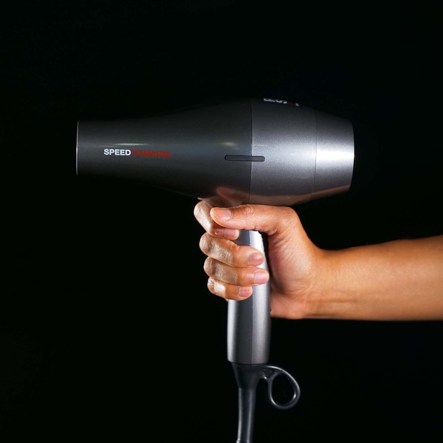 RUSK PRO Speed Titanium Hair Dryer, Ionic Generator Eliminates Frizz, Powerful AC Motor with 6 Speed and Heat Settings for Fast Styling, Plus Diffuser and Concentrator for Unique Styles - Image 6
