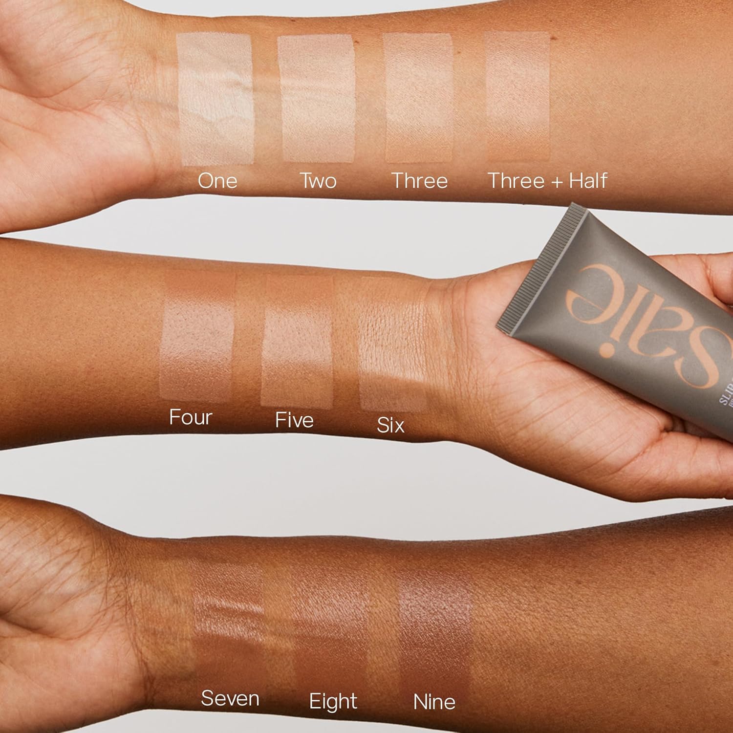 Saie Slip Tint SPF 35 Medium Coverage Tinted Moisturizer for Glowy Skin Three + Half 1.35 oz - Image 7