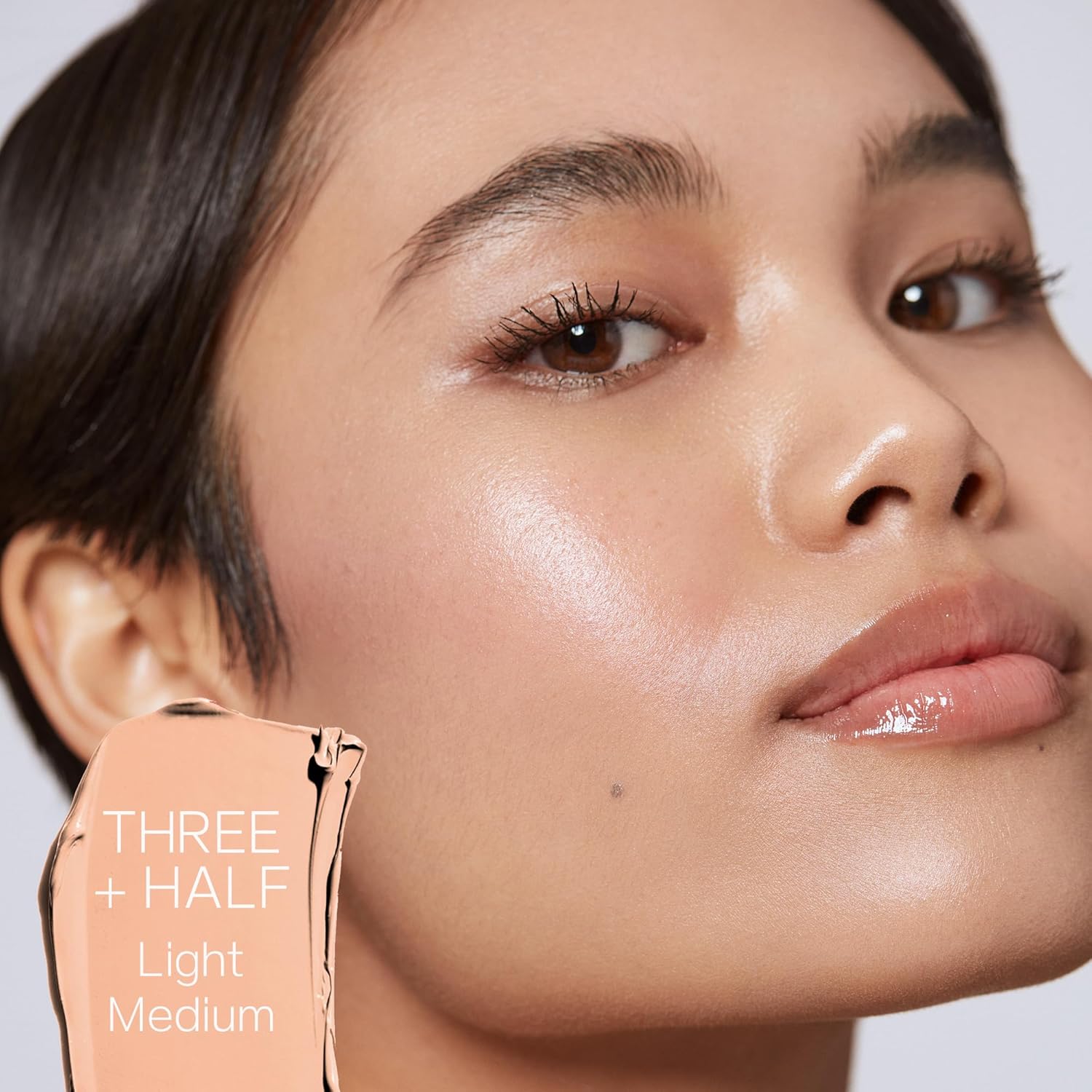 Saie Slip Tint SPF 35 Medium Coverage Tinted Moisturizer for Glowy Skin Three + Half 1.35 oz - Image 3