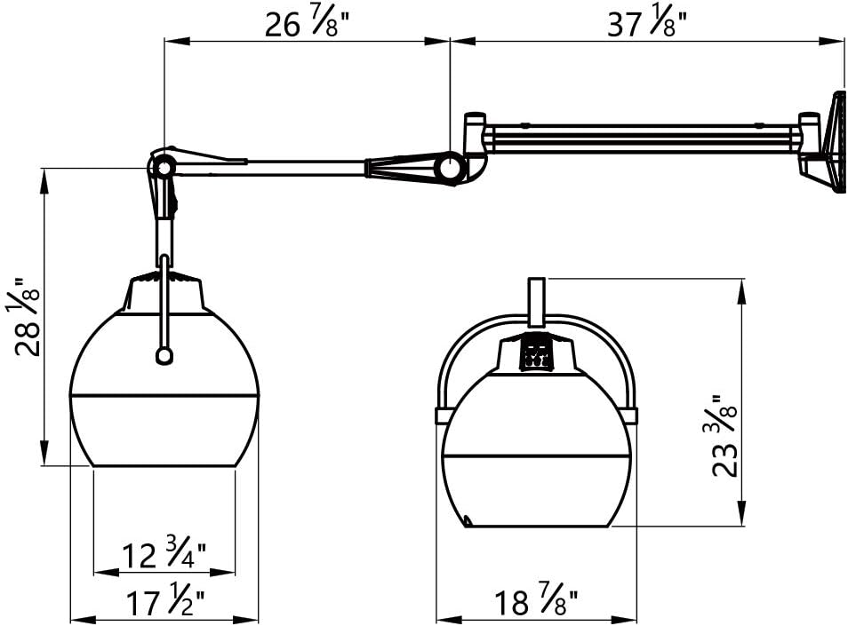 Salon Wall Mount Hair Dryer Hooded Hair Dryer Capsule - Image 5