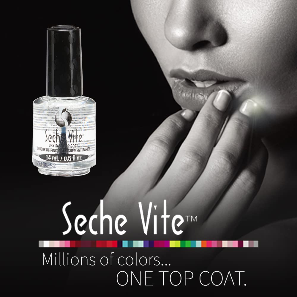 Seche Vite Dry Fast Top Coat - .5 fl oz - Image 3