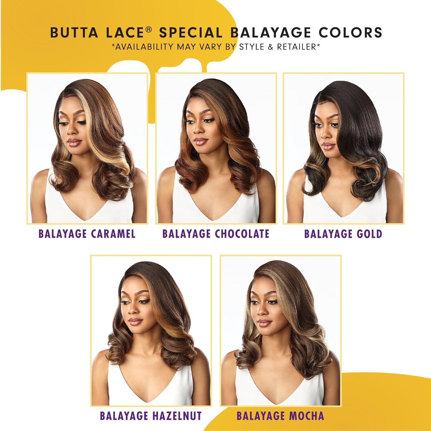 Sensationnel Butta Lace Wigs - Unit 3 Extra Wide 5 Inch Deep Parting Synthetic Preplucked Hairline Glueless Lacefront (Jet Black 1) - Image 8