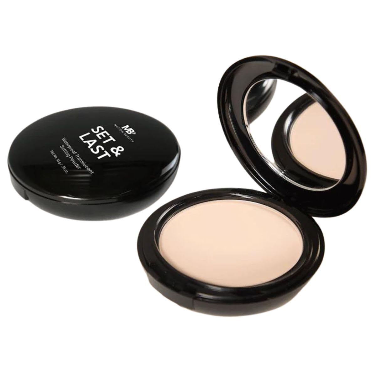 Set & Last: Waterproof Setting Powder, Sweat Proof Translucent Lightweight Pressed Powder, Matches any Skin Tone, For Active Workouts, Long Lasting Gym Makeup, 0.35 Oz - Image 9