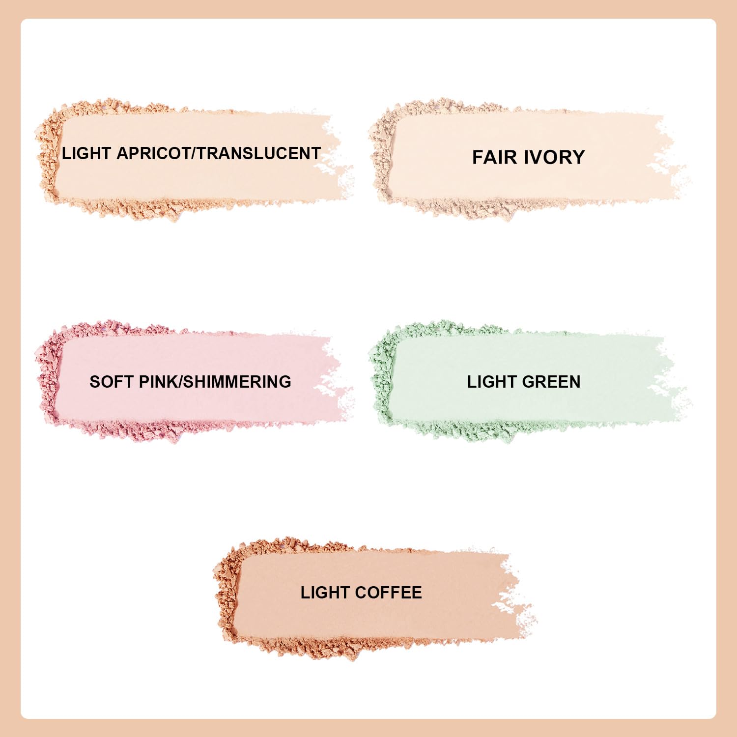 Setting Powder Lightweight Loose Powder Finishing Powder Long-Lasting Face Powder Waterproof with Soft Mushroom Powder Puff & Mirror, Matte Finish,0.28 Oz (Fair Ivory/Matte) - Image 2