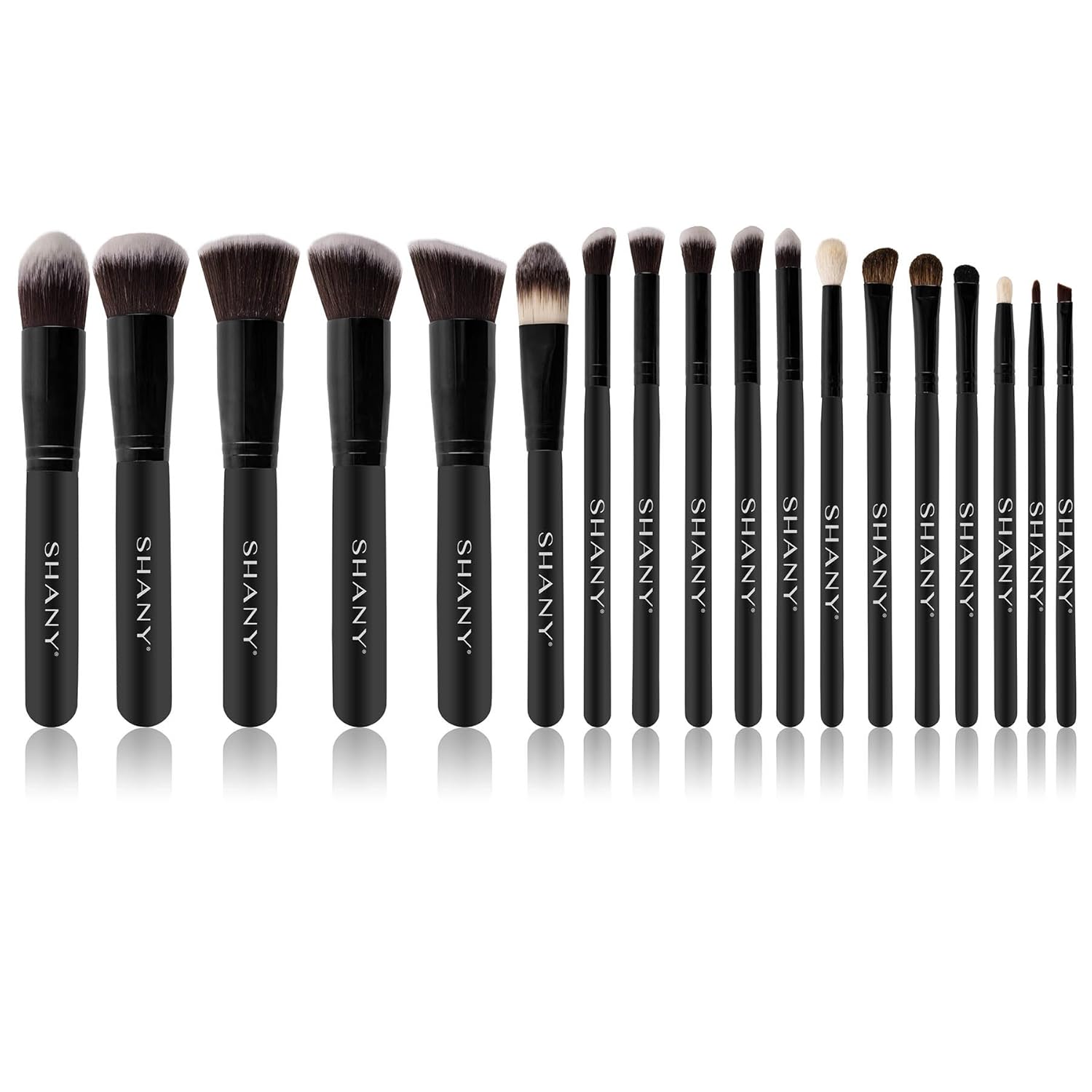 SHANY Makeup Brushes Artisan Easel Elite Cosmetics Make up Brush Set, Complete Kabuki Makeup Brush Set with Standing Convertible Makeup Brush Holder Storage - 18 pcs - Image 3