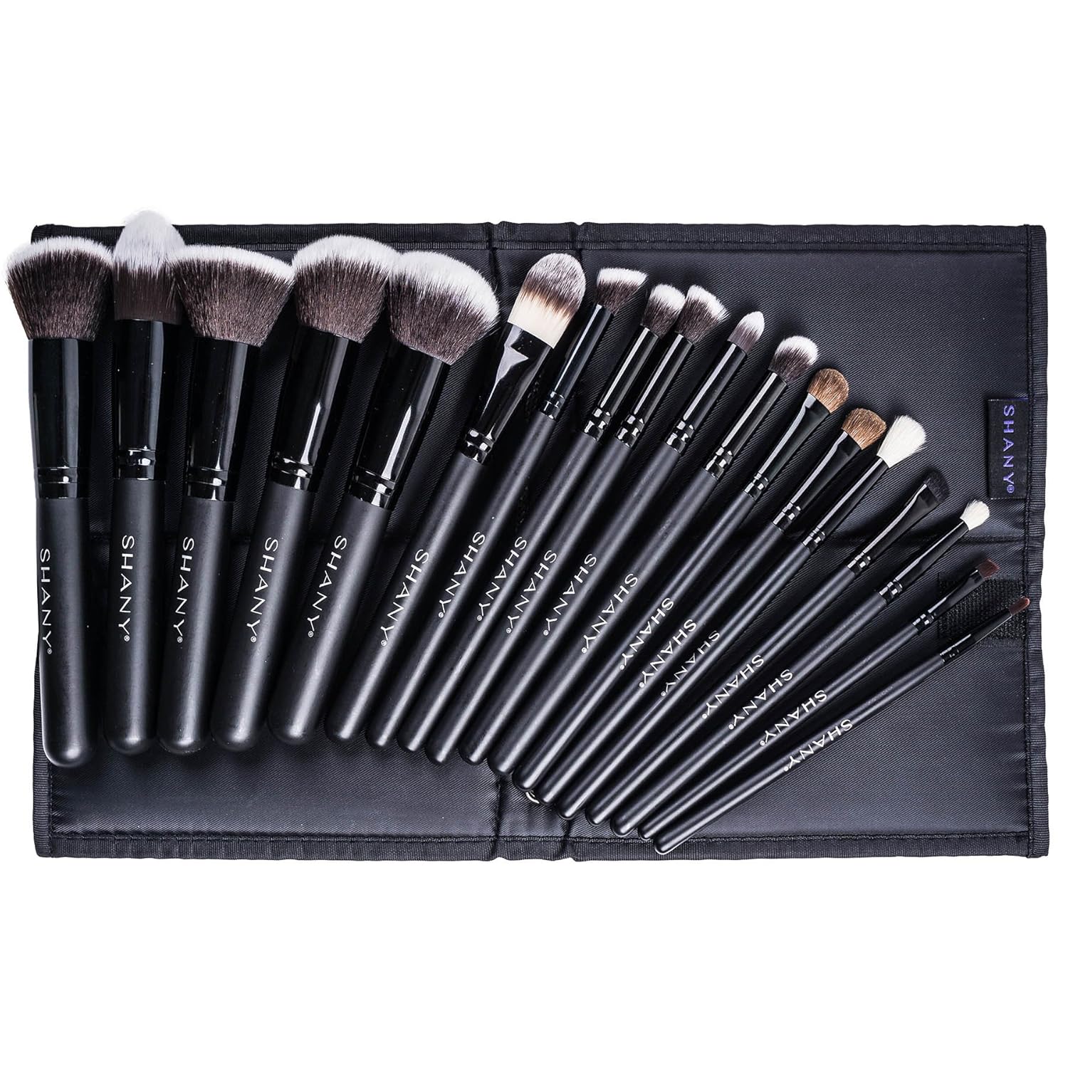 SHANY Makeup Brushes Artisan Easel Elite Cosmetics Make up Brush Set, Complete Kabuki Makeup Brush Set with Standing Convertible Makeup Brush Holder Storage - 18 pcs - Image 8