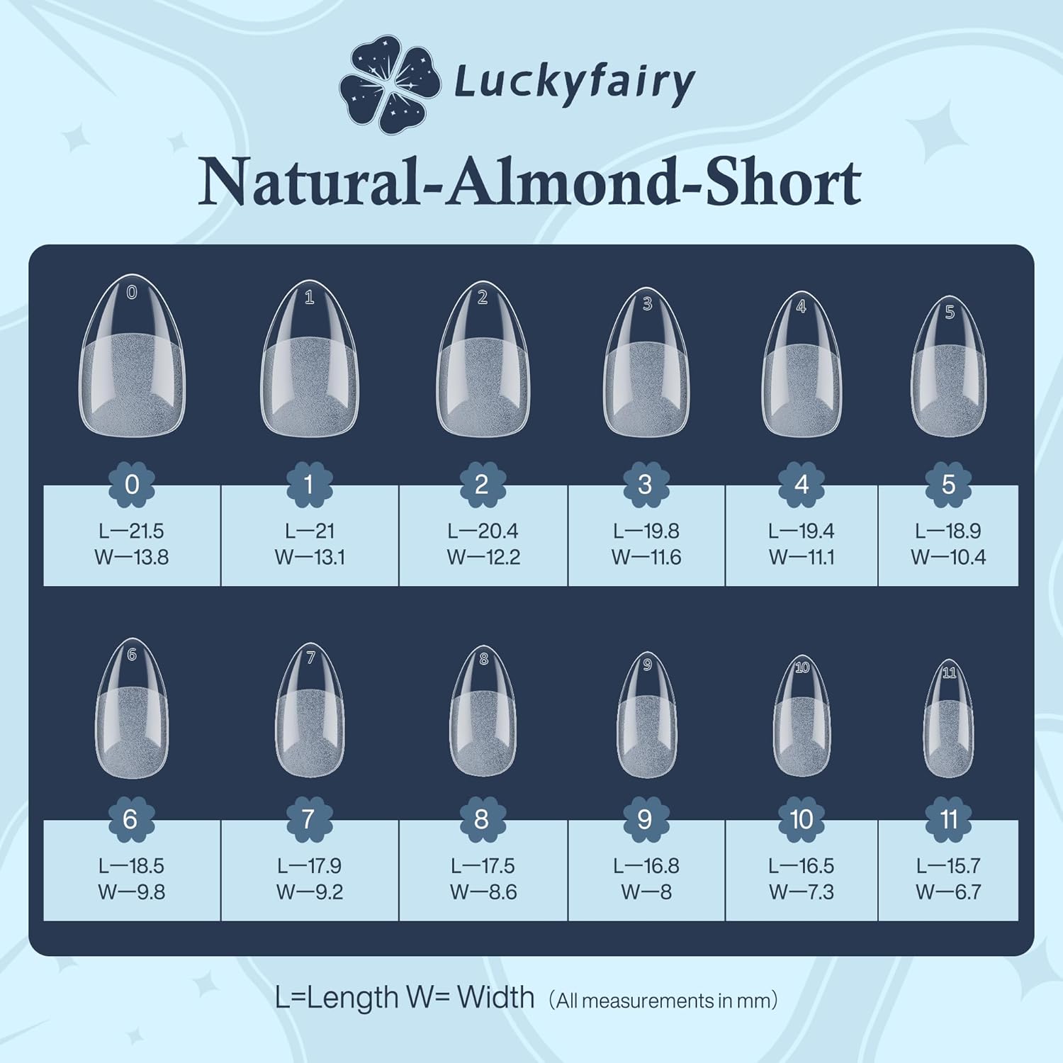 Short Almond Fake Nails, 504pcs Soft Gel Pre-Shaped Acrylic Nail Tips, Half Matte Full Cover Clear Gelly Press on Flase Nail Tips for Extension Nail Manicure Home DIY 12 Sizes Gelly Tips - Image 6