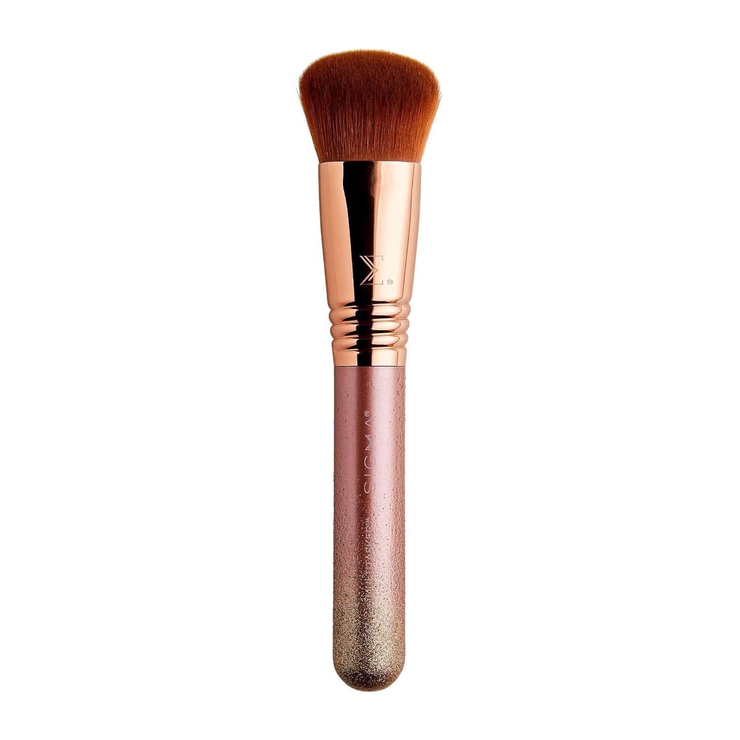 Sigma Beauty Modern Beauty Makeup Brush Set – Set of 5 Face and Eye Makeup Brushes for Eyeshadow, Blending Setting, Highlighting, Concealing & Contouring, Includes Rose Colored Small Makeup Bag - Image 4