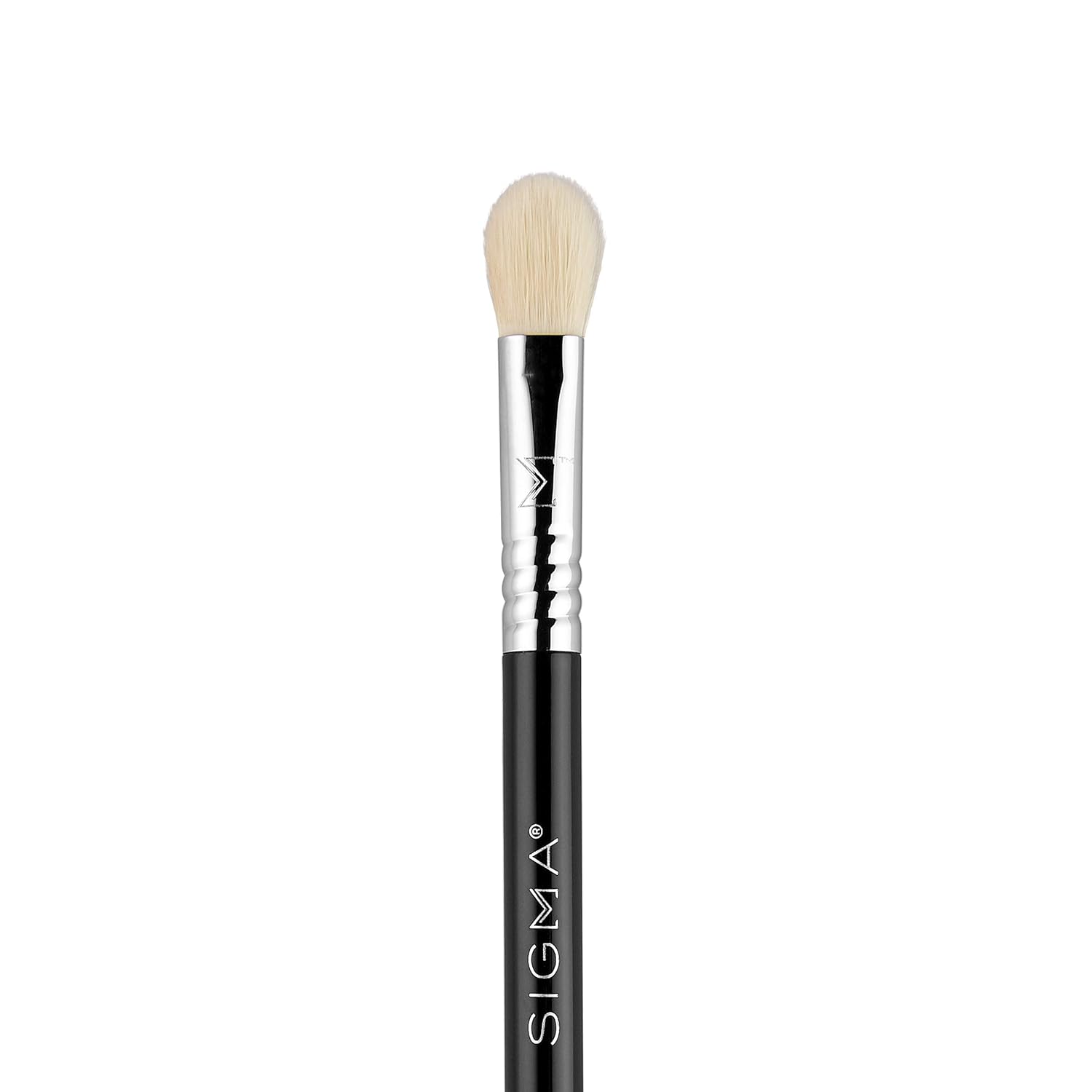 Sigma Beauty Travel Essential Trio - Makeup Brush Set for Foundation Powder Eyeshadow - 3 Tool Brushes with Brush Tin Holder - Skin Safe, Vegan Makeup Brushes for Travel - Black - Image 5